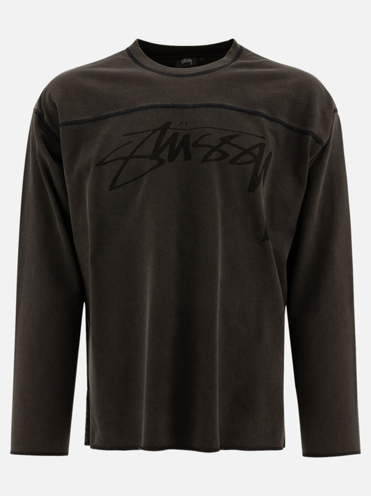 Stüssy "Football Crew" t-shirt Grey