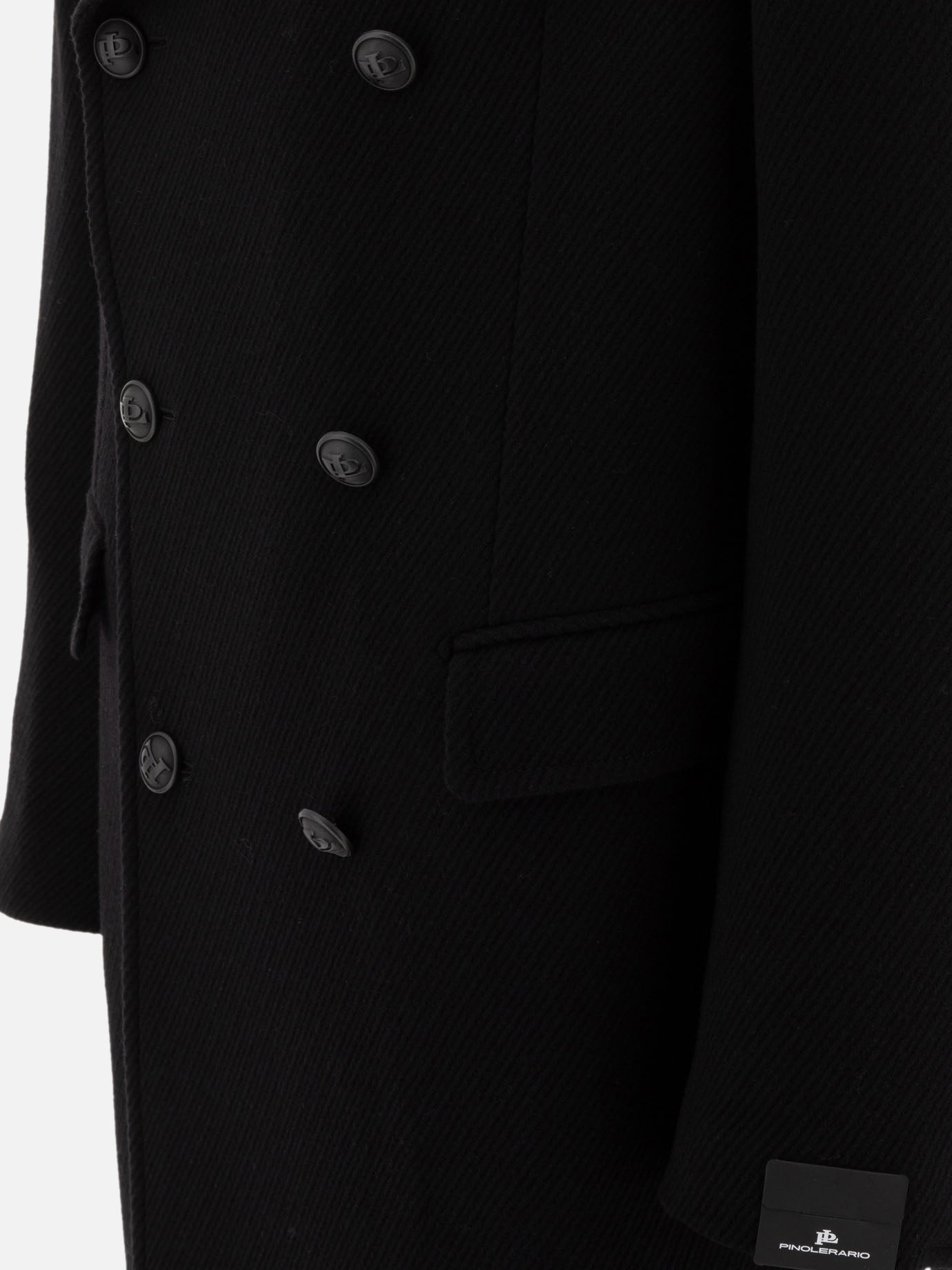 Long coats Solid colour  Black - Tagliatore Men | PDP | VIETTI Online Store | Zoom-Modal_4
