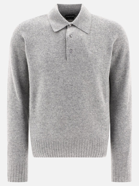 Polo-style sweater