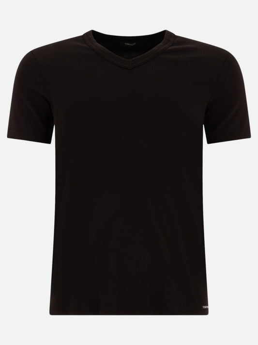 Slim-fit stretch cotton-jersey t-shirt