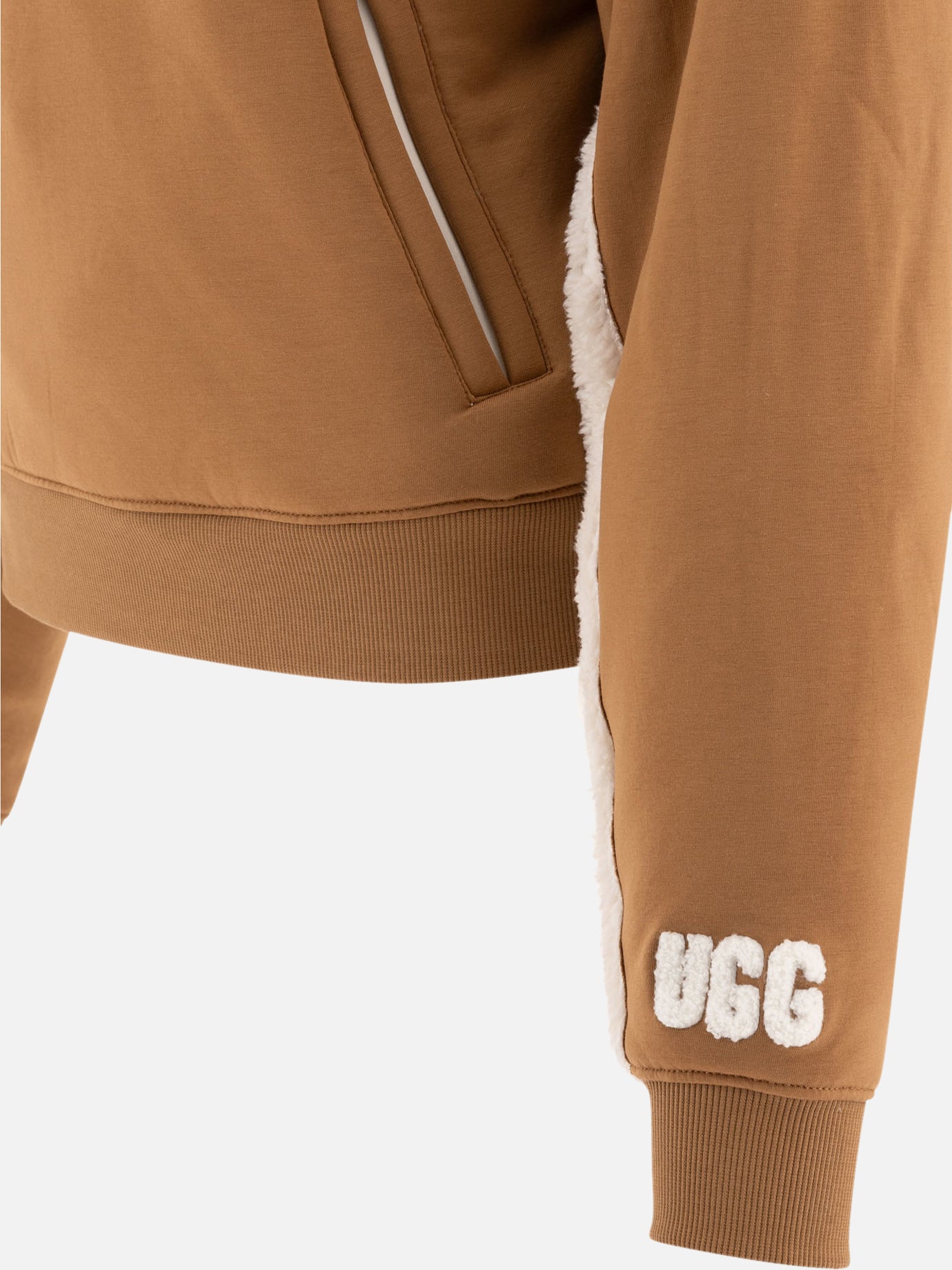 Ugg "Lydi" half-zip sweatshirt Brown