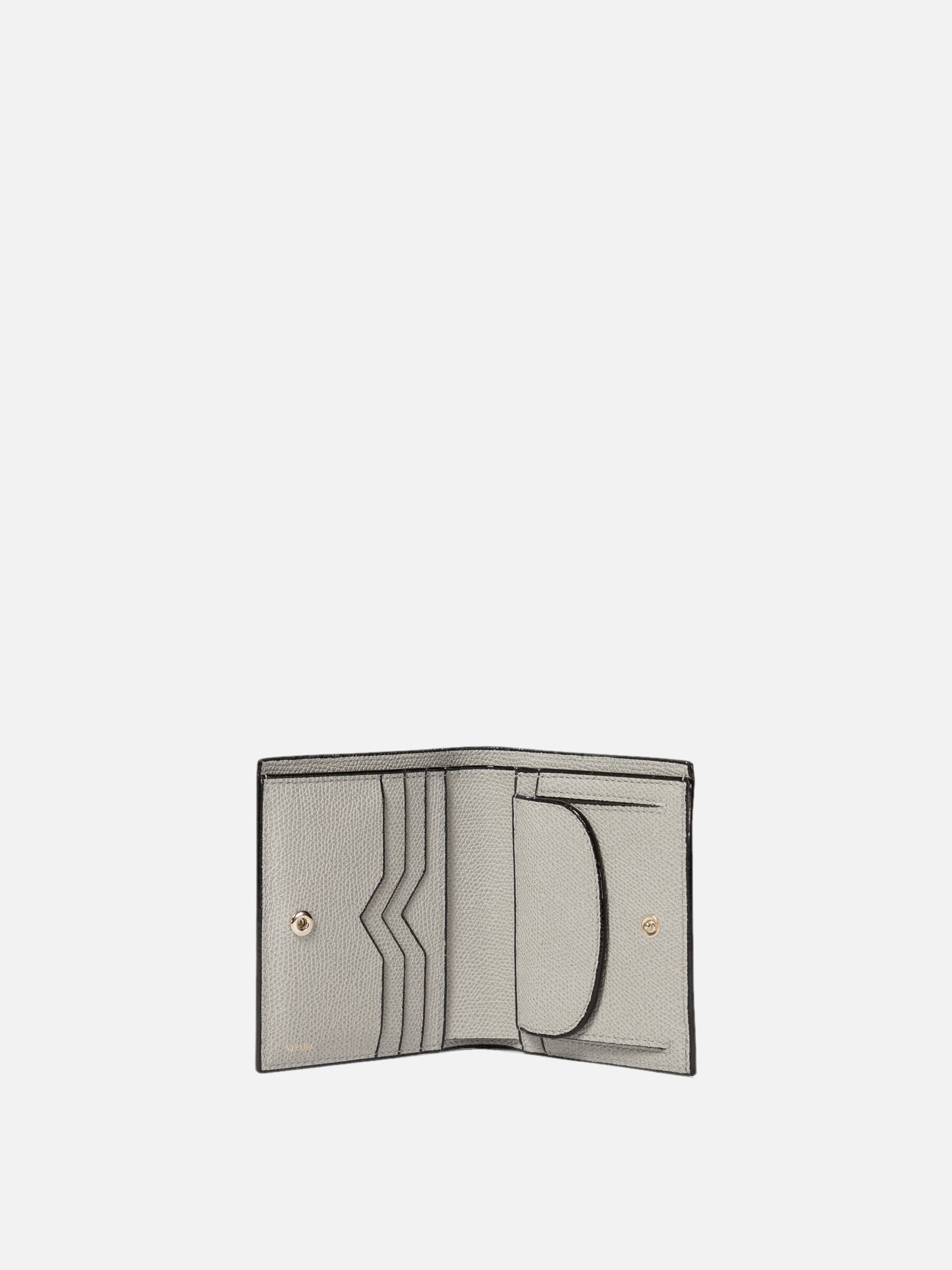 Valextra "3 CC" compact wallet Grey