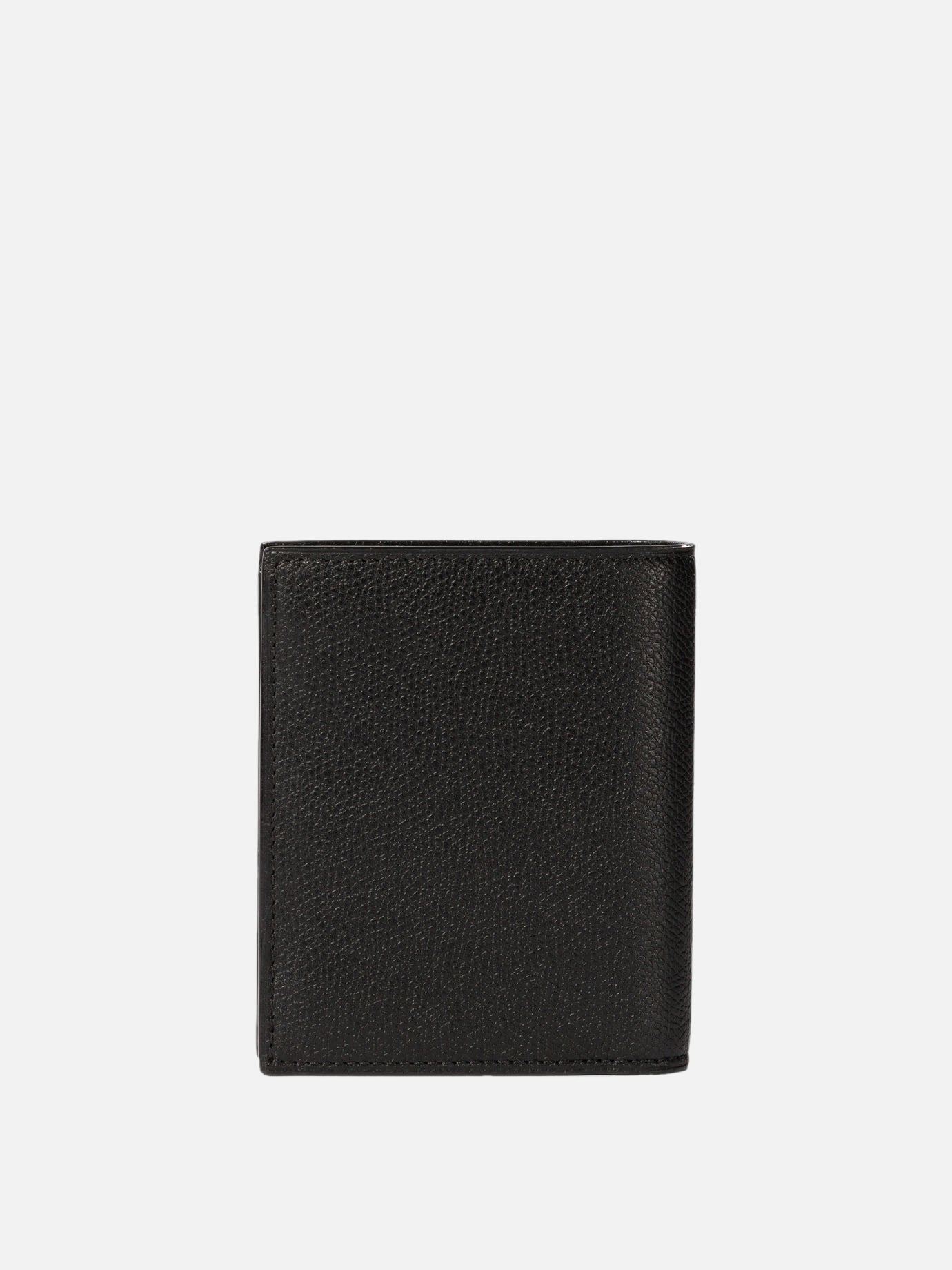 Valextra "3 CC" compact wallet Black