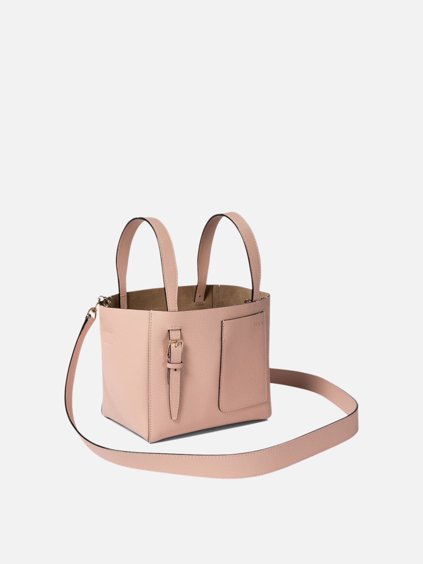 Valextra "Soft Micro" bucket bag Pink