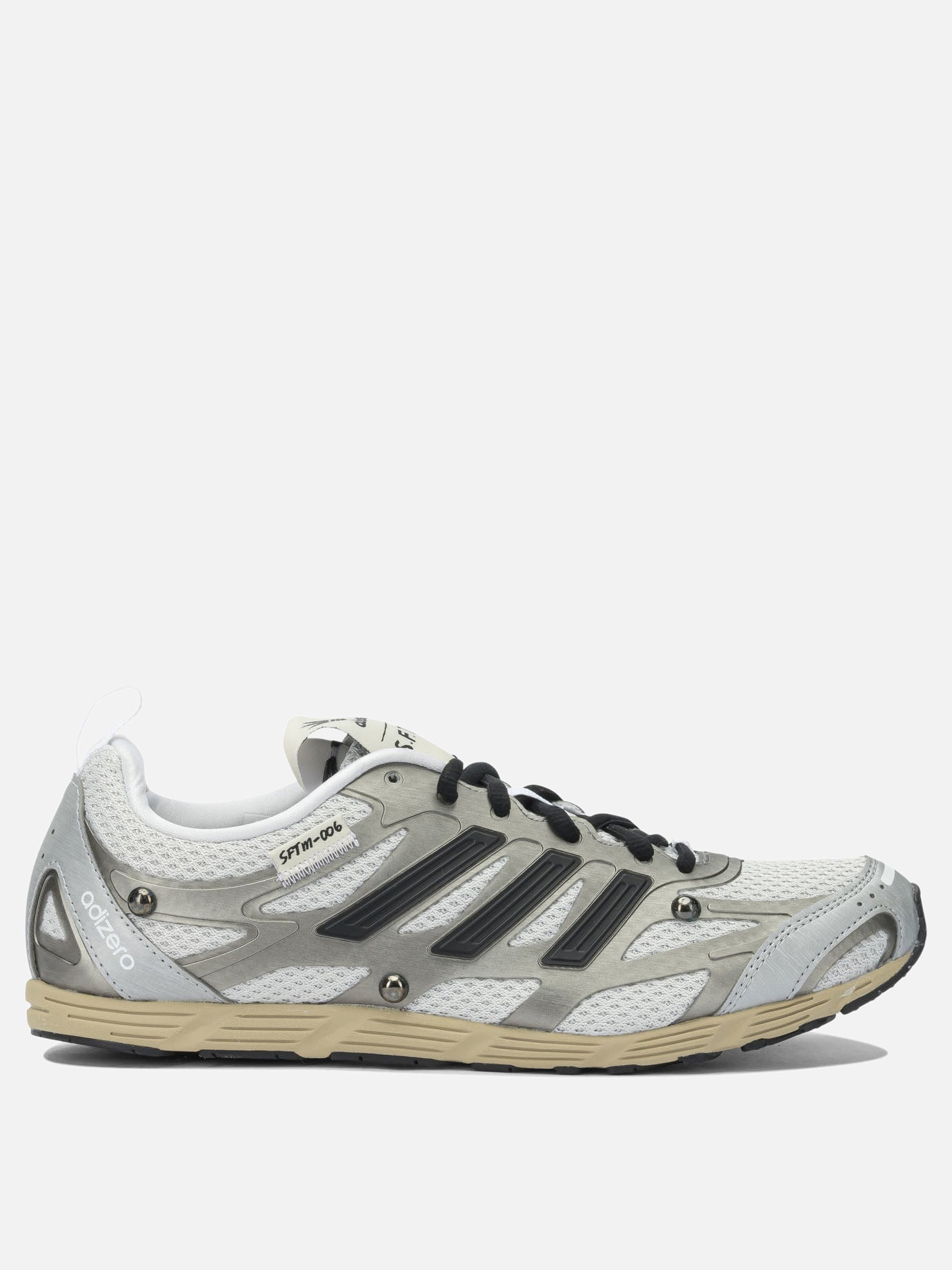 Low top sneakers 50% leather 50% mesh - 100% rubber  Grey - Adidas Originals Men | PDP | VIETTI Online Store | thumbnail