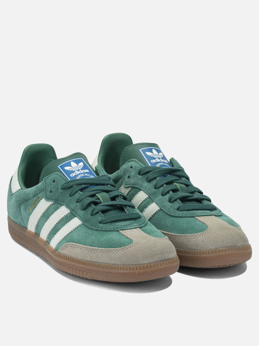 Low top sneakers 100% leather - 100% rubber  Green - Adidas Originals Men | PLP | VIETTI Online Store | 2
