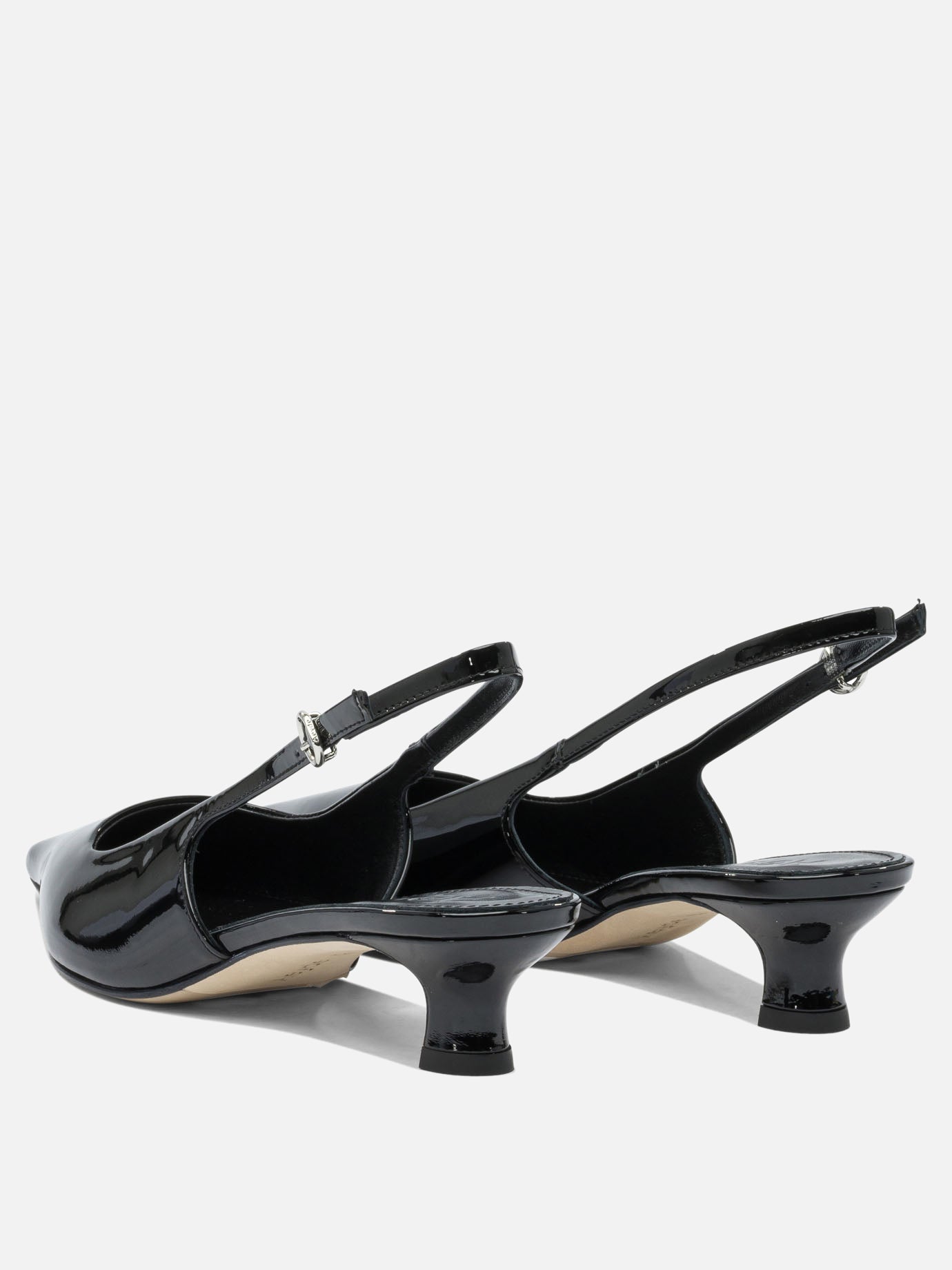 Slingbacks 100% leather - 70% leather 30% rubber  Black - Aeyde Women | PDP | VIETTI Online Store | thumbnail_4