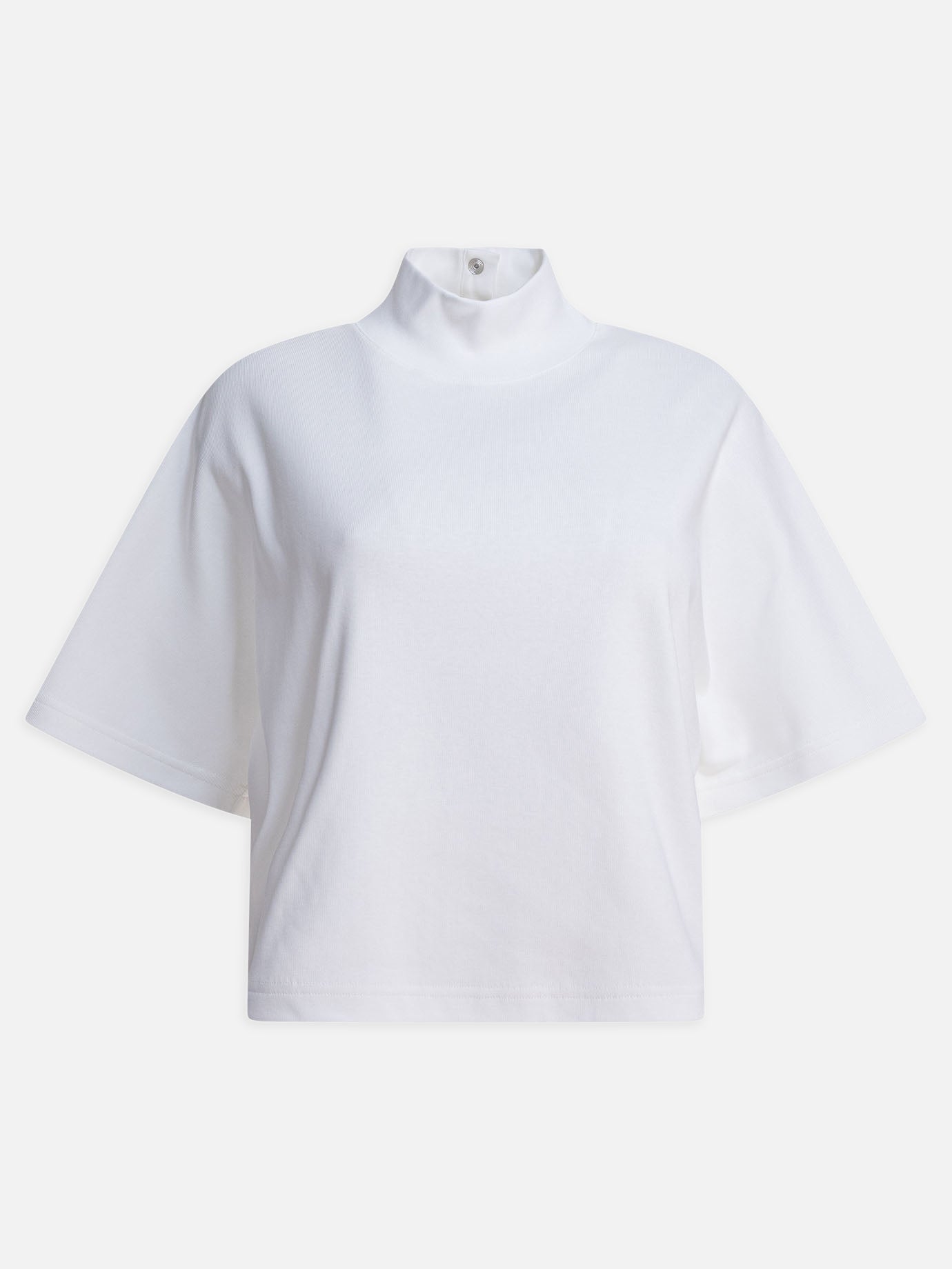 Alaïa T-shirt with high neck 10345556_36 White thumbnail_1