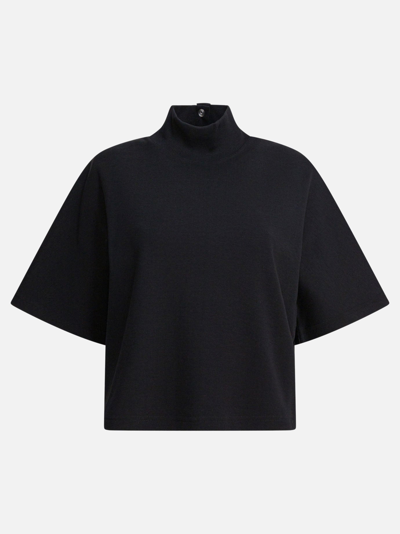 Alaïa T-shirt with high neck 11567055_36 Black thumbnail_1