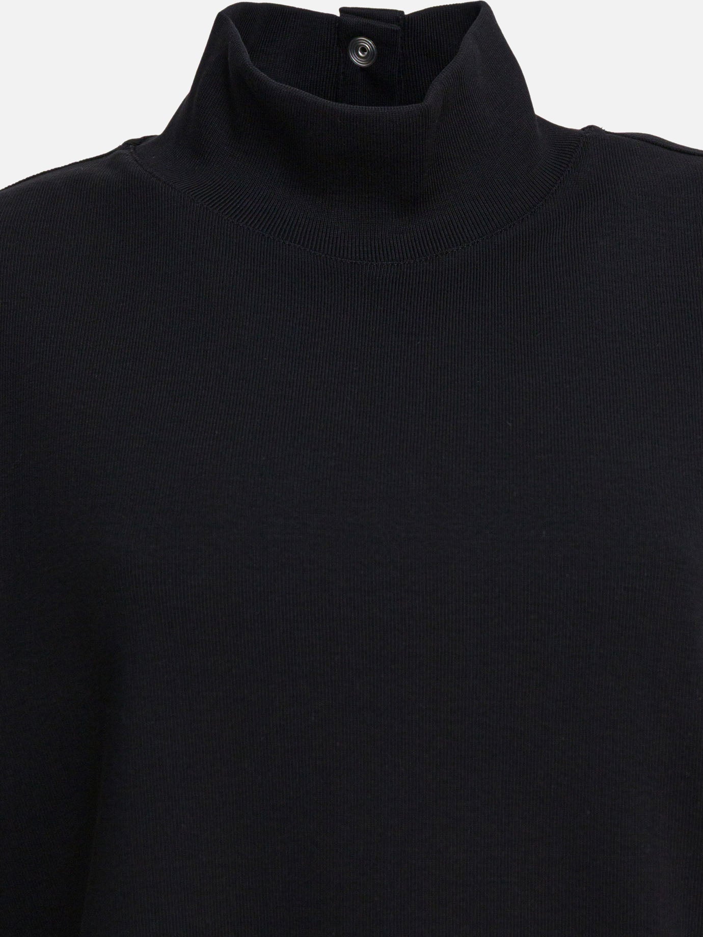 Alaïa T-shirt with high neck 11567055_36 Black thumbnail_3