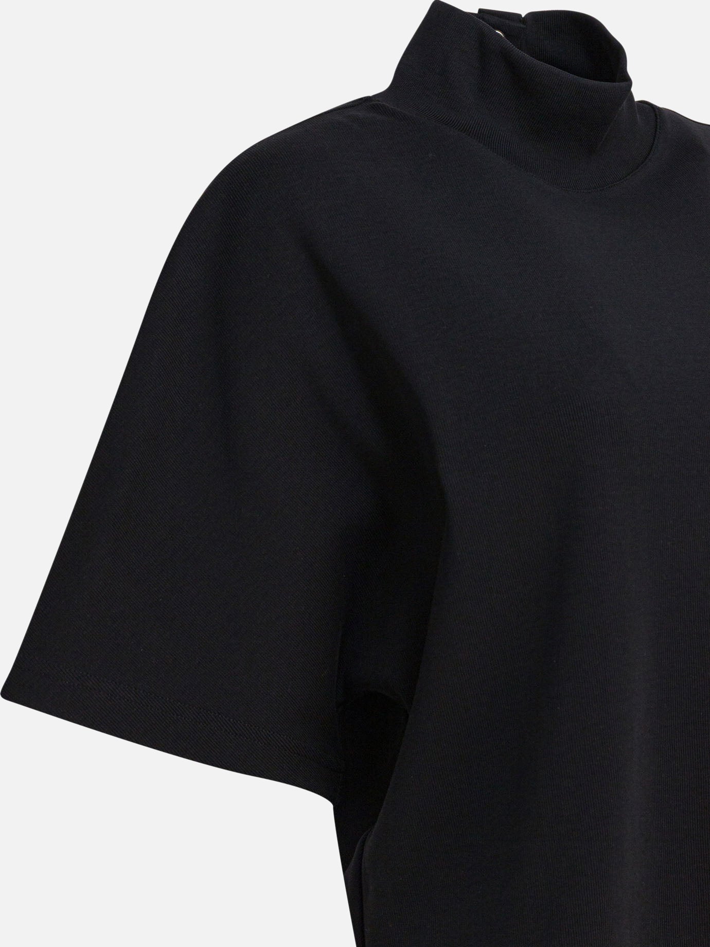 Alaïa T-shirt with high neck 11567055_36 Black thumbnail_4