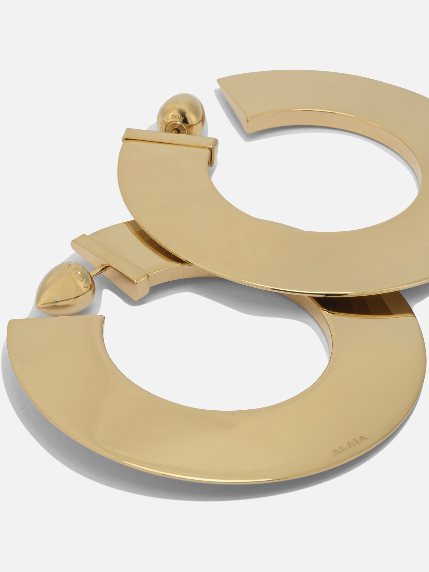 Earrings 100% brass  Gold - Alaïa Women | PDP | VIETTI Online Store | thumbnail_2
