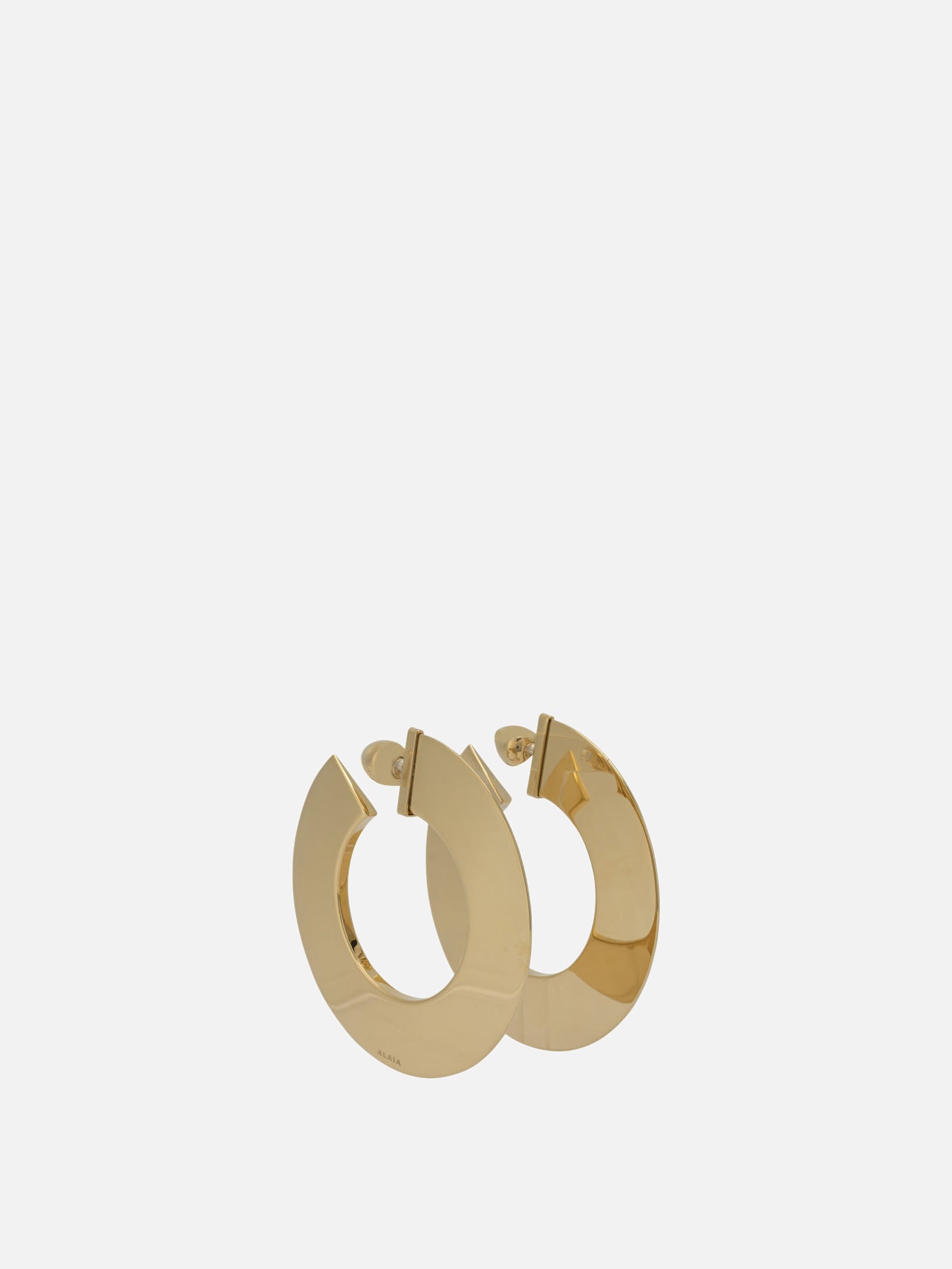 Earrings 95% aluminum 5% brass  Gold - Alaïa Women | PDP | VIETTI Online Store | thumbnail