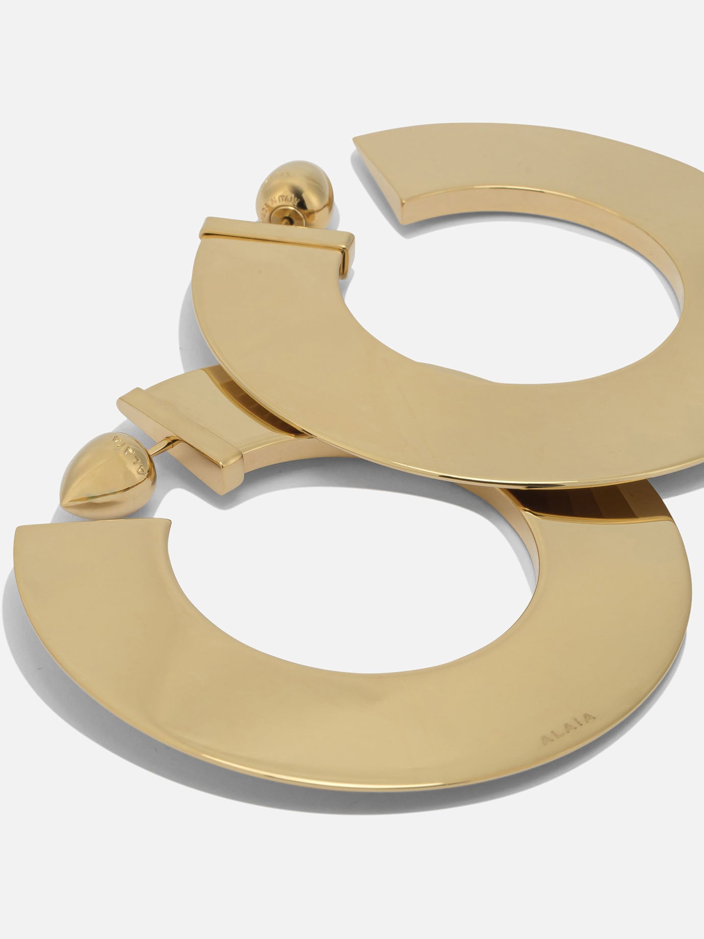 Earrings 95% aluminum 5% brass  Gold - Alaïa Women | PDP | VIETTI Online Store | Zoom-Modal_2
