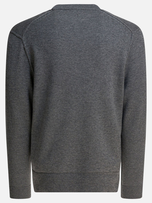Crewneck sweaters Solid colour  Grey - Alex Mill Men | VIETTI Online Store | 2
