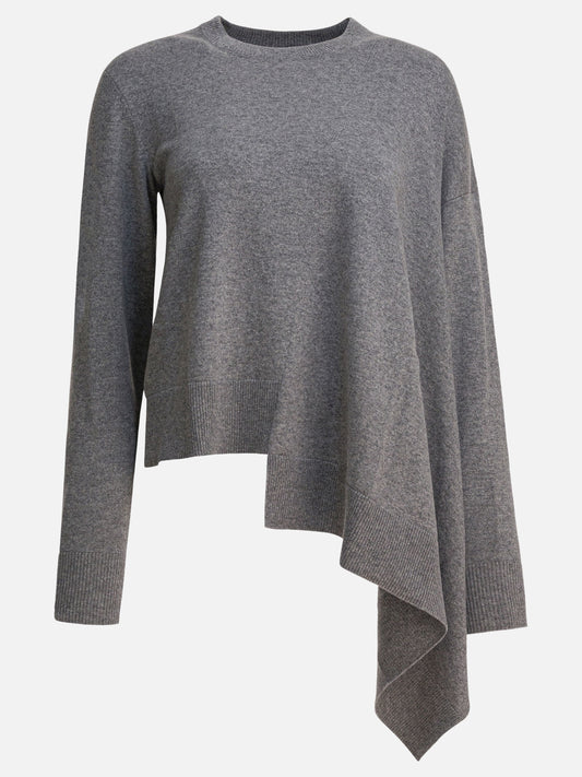 Crewneck sweaters Tinta unita  Grey - Alexander McQueen Women | PDP | VIETTI Online Store 

