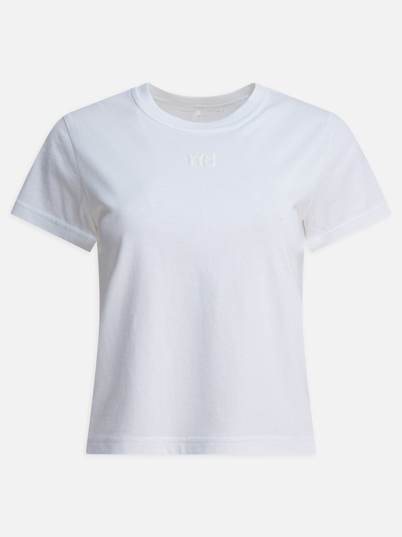 Crewneck t-shirts Logo  White - Alexander Wang Women | PDP | VIETTI Online Store | Zoom-Modal
