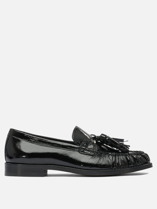 Loafers 100% goat leather - 100% cuerolite  Black - Alohas Women | PDP | VIETTI Online Store 
