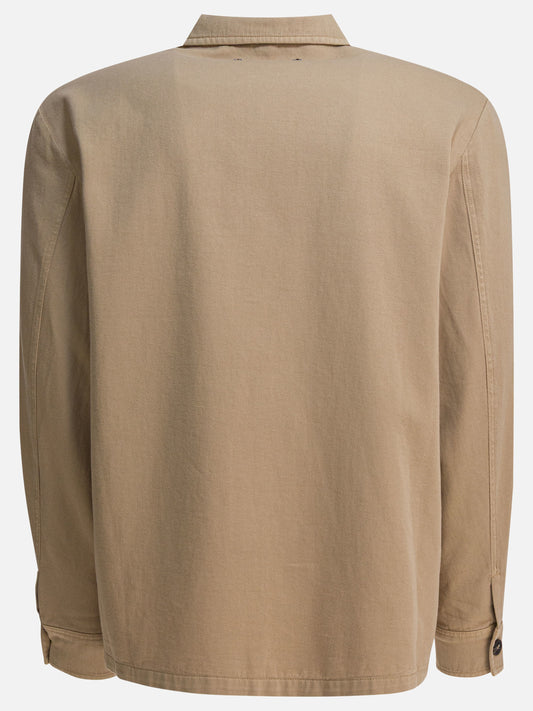 Overshirt jackets Solid colour  Beige - Altum Men | PLP | VIETTI Online Store | 2
