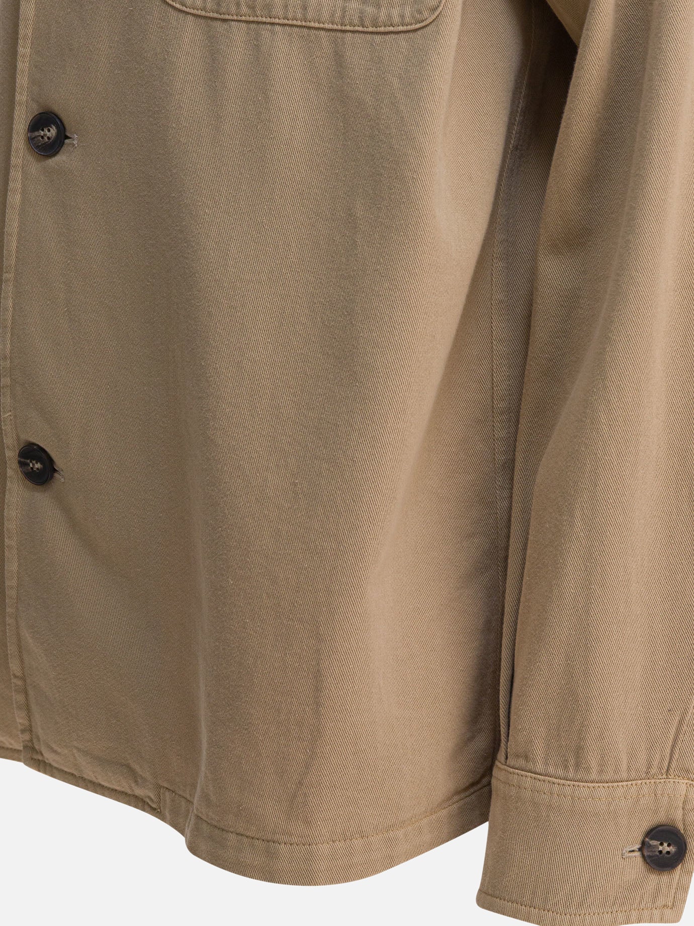 Overshirt jackets Solid colour  Beige - Altum Men | PDP | VIETTI Online Store | Zoom-Modal_4
