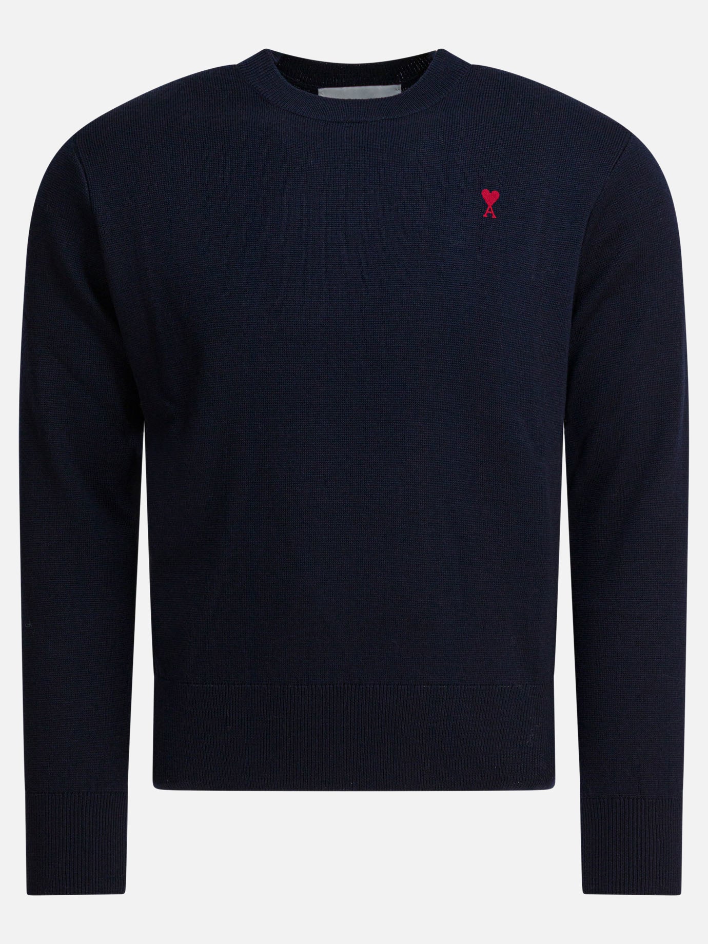Crewneck sweaters Logo  Blue - Ami Paris Men | PDP | VIETTI Online Store | thumbnail