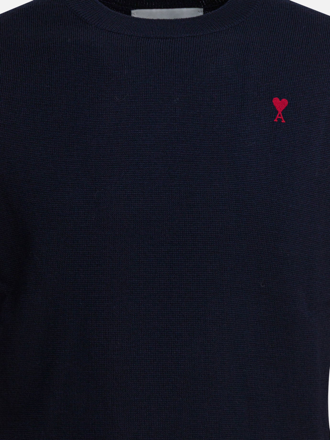 Crewneck sweaters Logo  Blue - Ami Paris Men | PDP | VIETTI Online Store | thumbnail_3