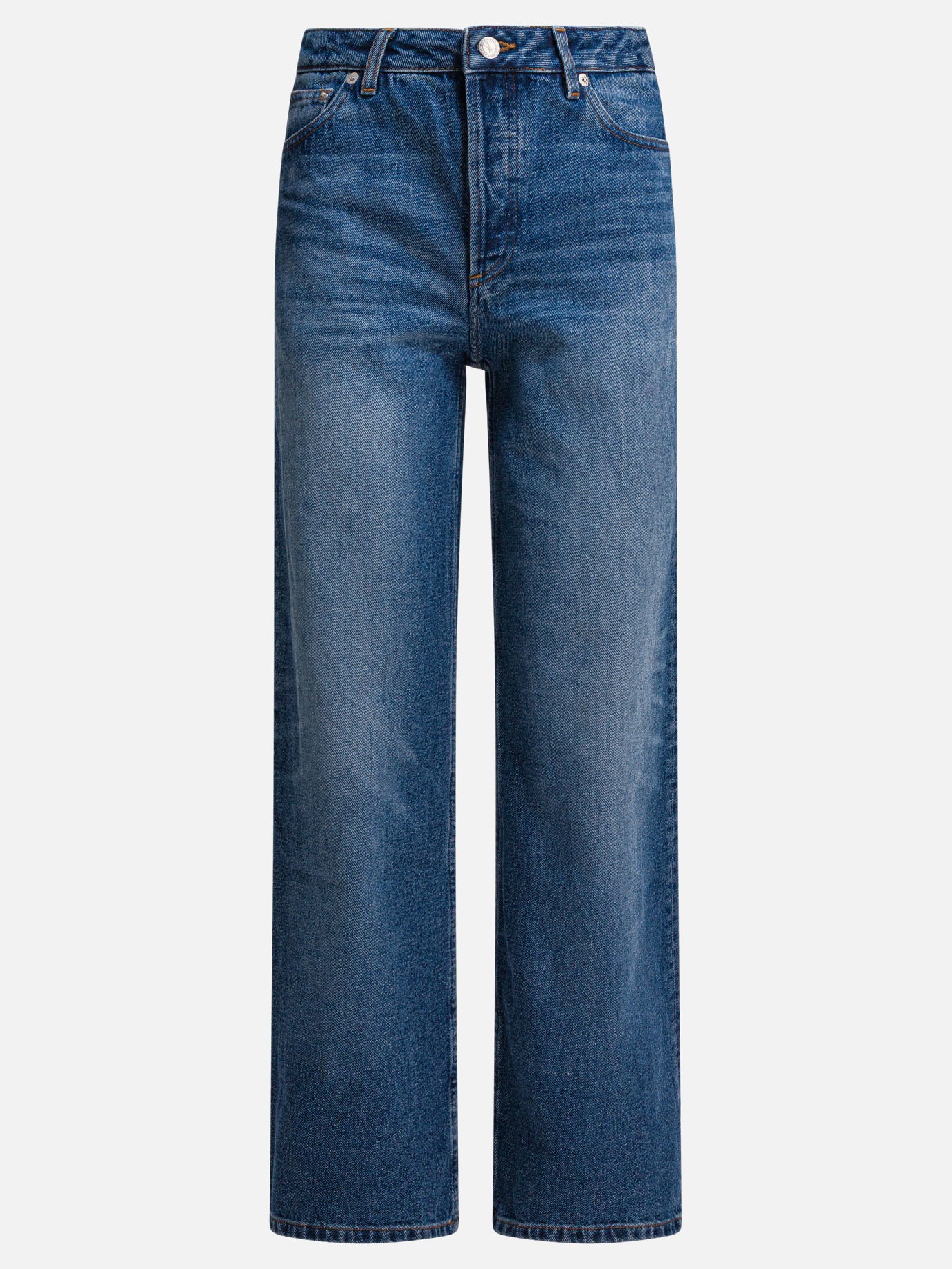 Wide-leg jeans Denim  Blue - A.P.C. Women | PDP | VIETTI Online Store | thumbnail