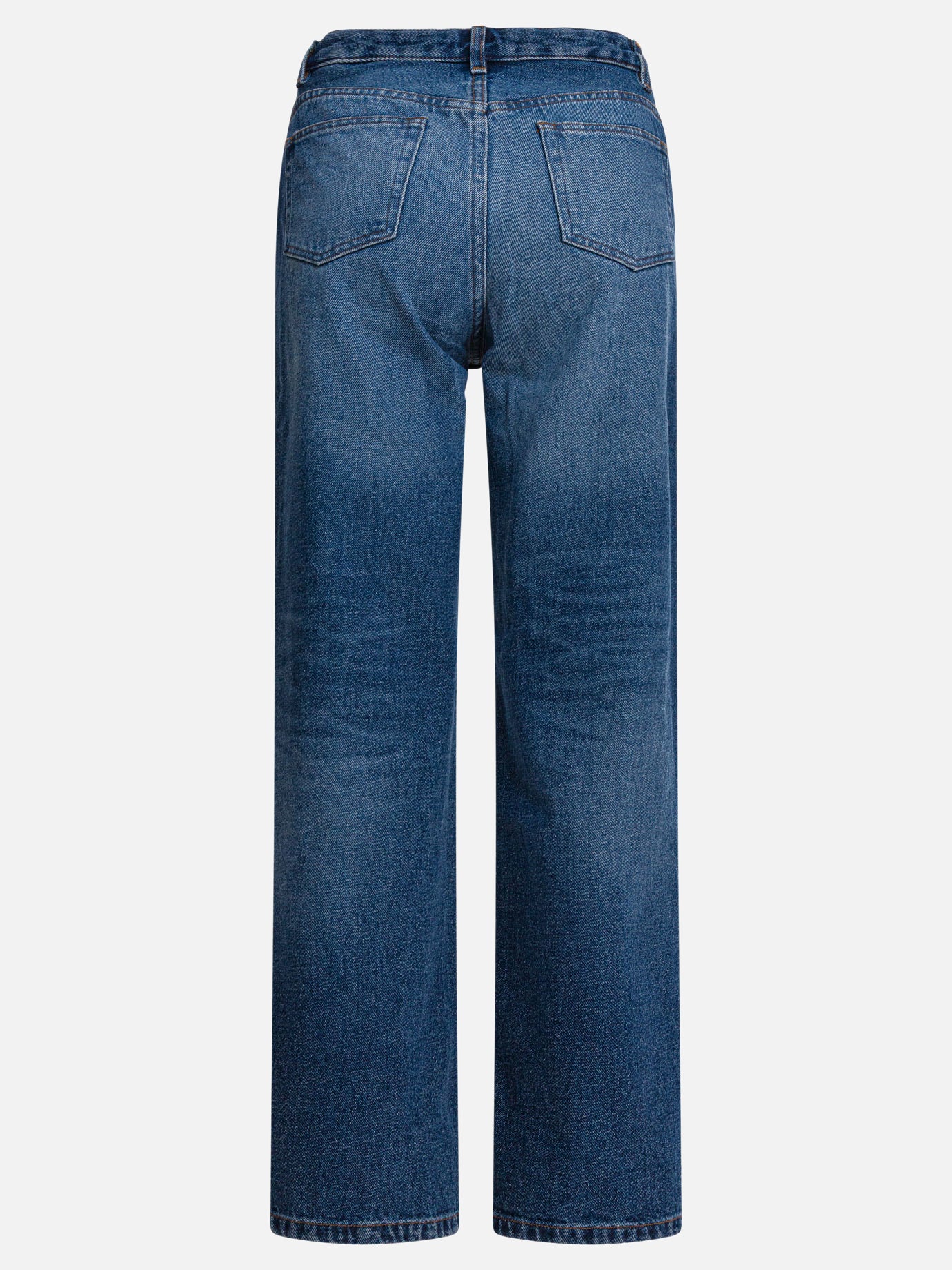 Wide-leg jeans Denim  Blue - A.P.C. Women | PDP | VIETTI Online Store | Zoom-Modal_2
