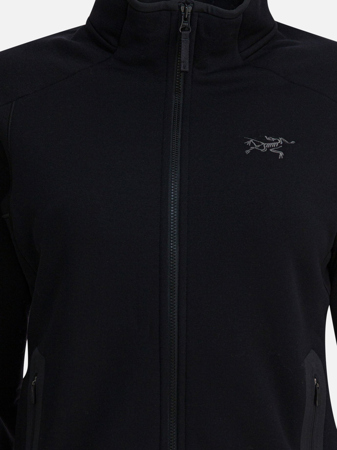 Full zip sweatshirts Solid colour  Black - Arc'teryx Women | PDP | VIETTI Online Store | Zoom-Modal_3
