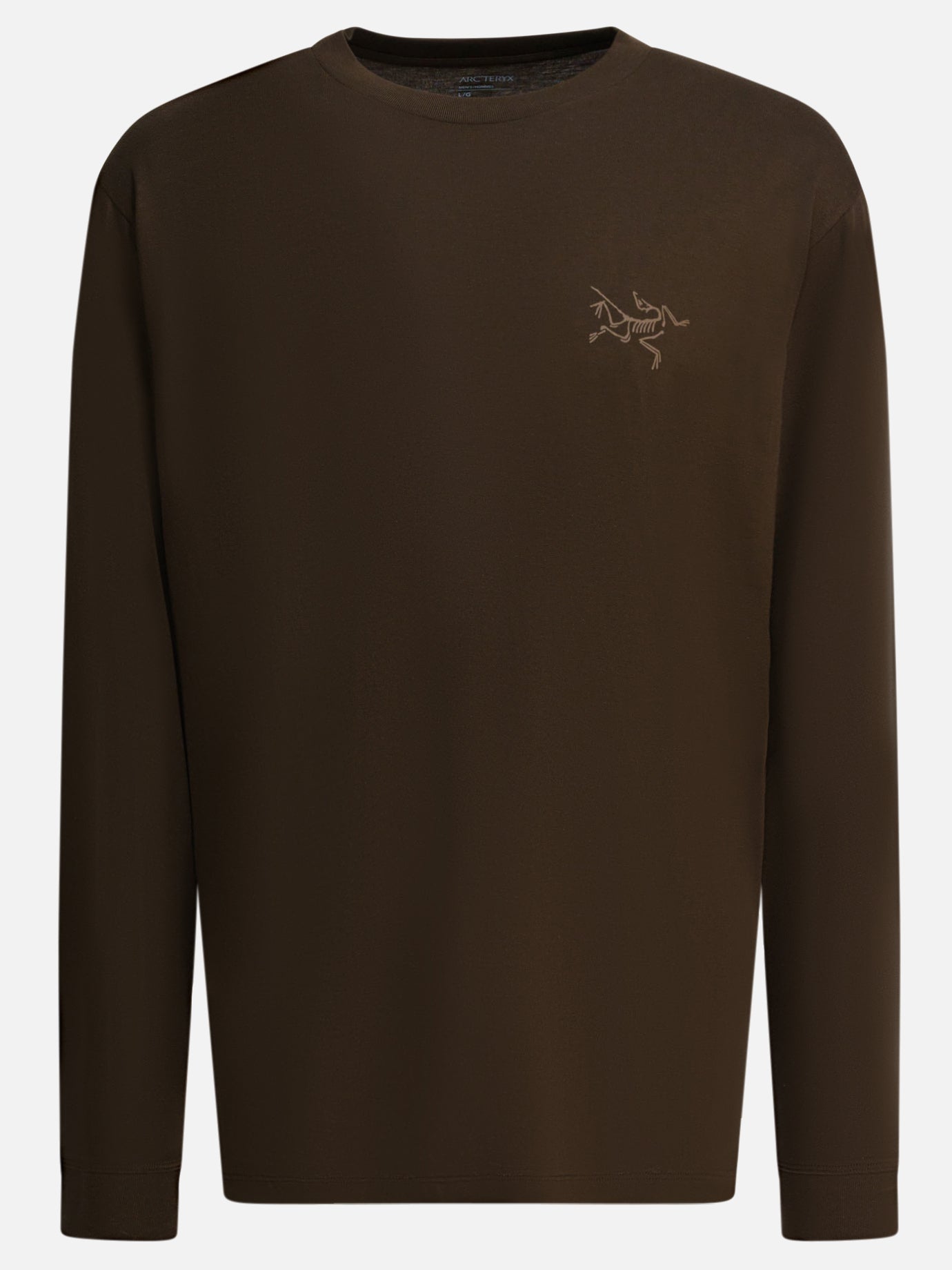 Crewneck t-shirts Logo  Brown - Arc'teryx Men | PDP | VIETTI Online Store | Zoom-Modal
