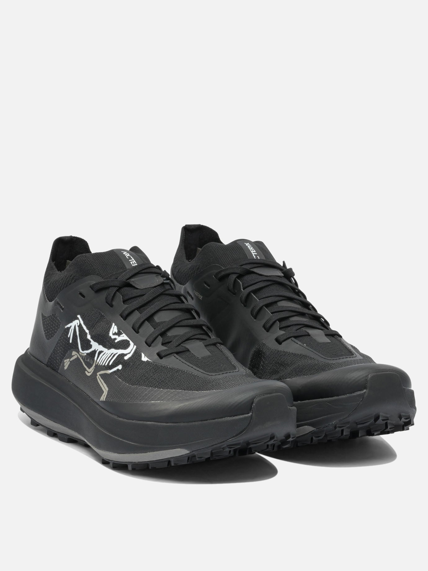 Low top sneakers 100% synthetic fiber - 100% rubber  Black - Arc&#39;teryx Men | PDP | VIETTI Online Store | thumbnail_2