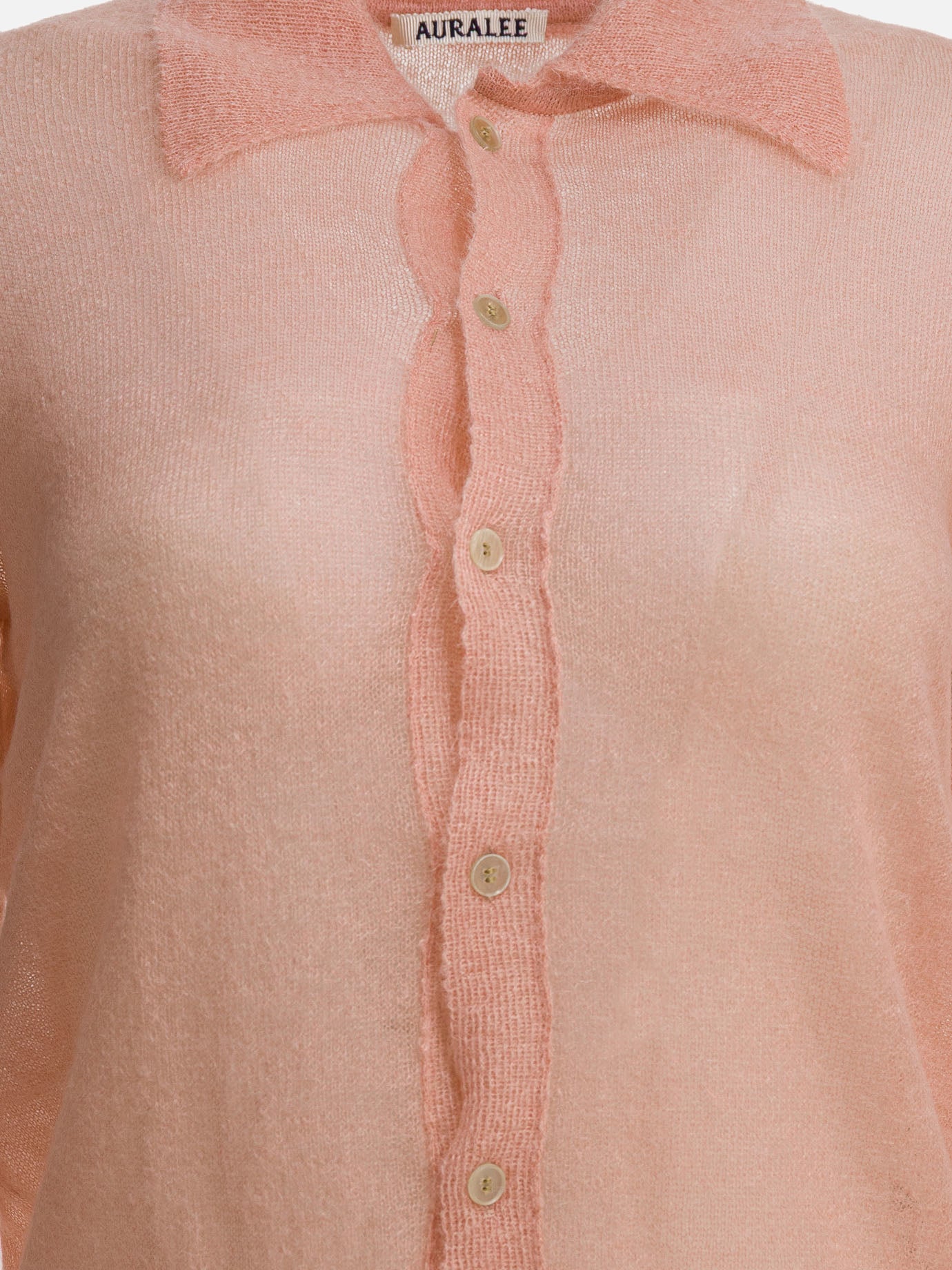 Cardigans Solid colour  Pink - Auralee Women | PDP | VIETTI Online Store | thumbnail_3