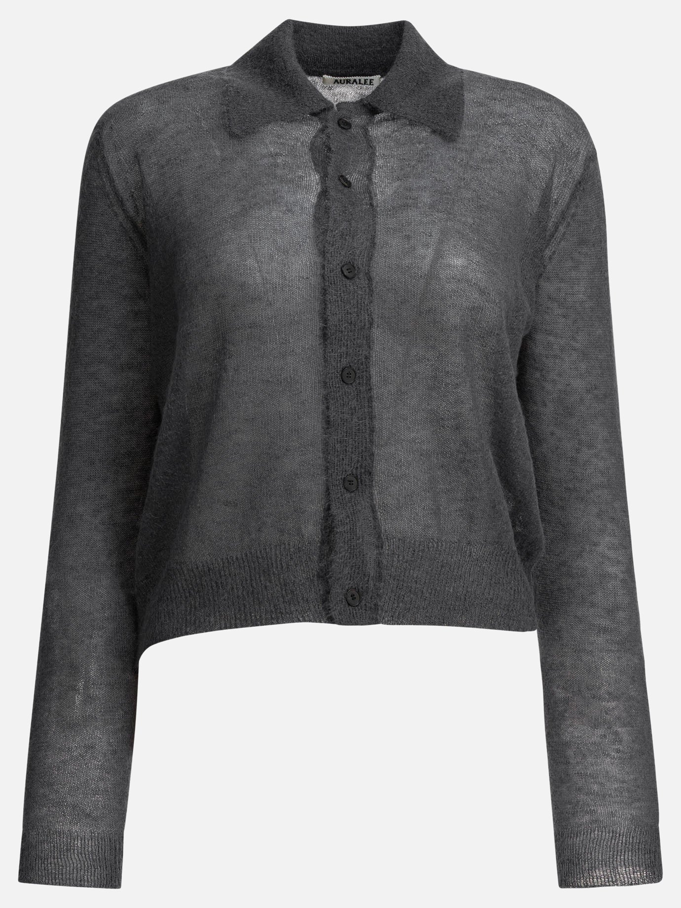 Cardigans Solid colour  Grey - Auralee Women | PDP | VIETTI Online Store | Zoom-Modal

