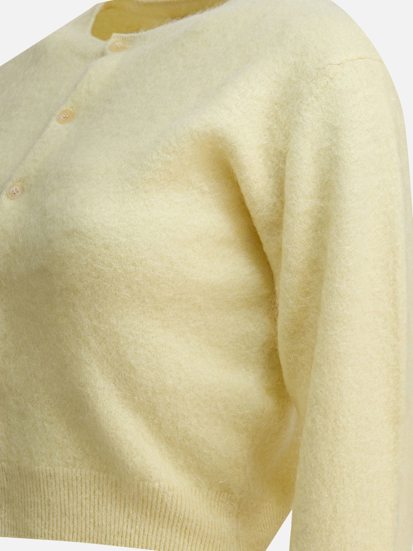 Cardigans Solid colour  Yellow - Auralee Women | PDP | VIETTI Online Store | thumbnail_4
