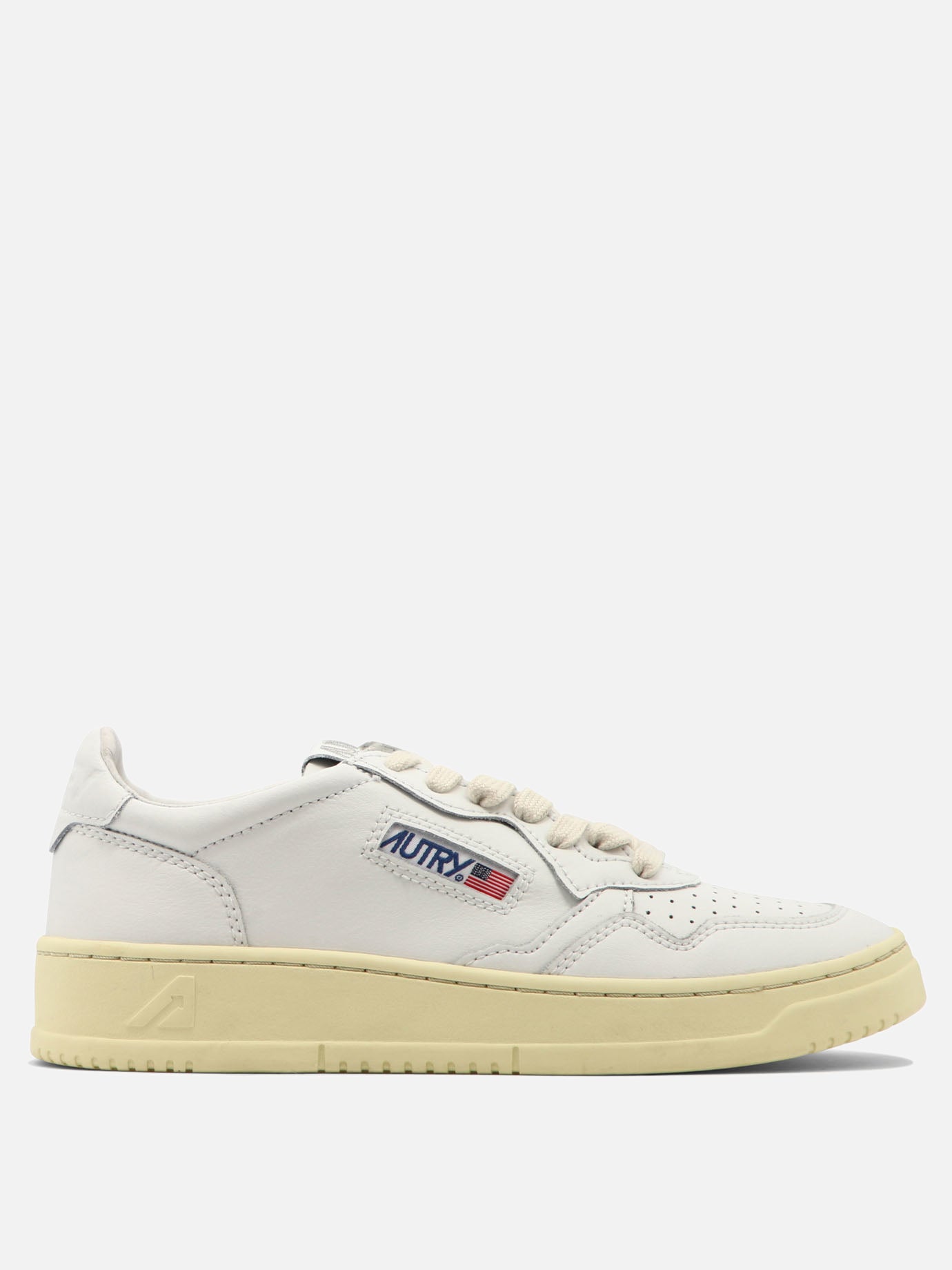 Low top sneakers 100% cow leather - 100% rubber  White - Autry Women | PDP | VIETTI Online Store | Zoom-Modal
