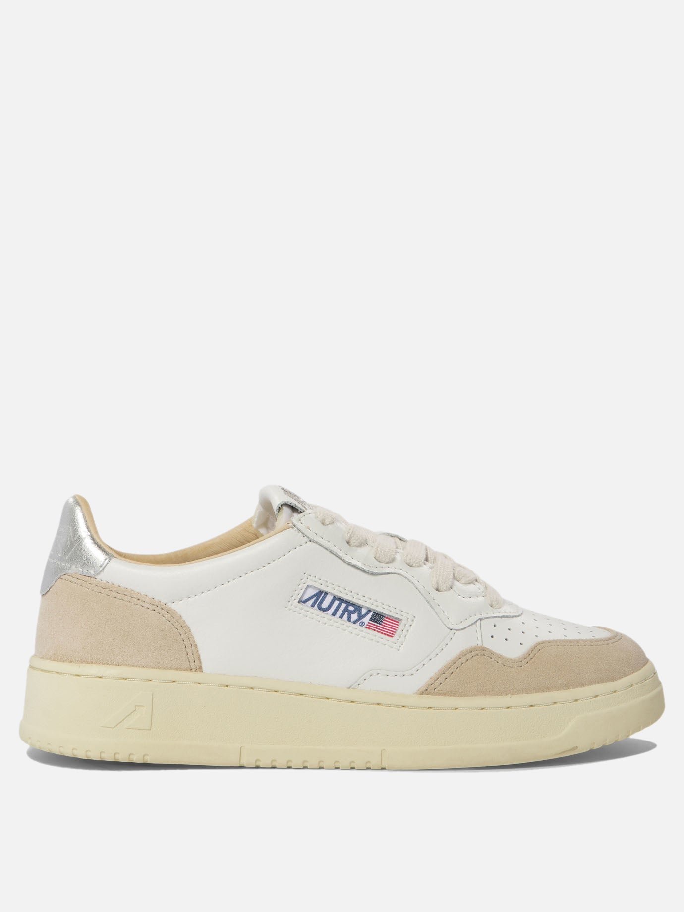 Low top sneakers 100% cow leather - 100% rubber  White - Autry Women | PDP | VIETTI Online Store | Zoom-Modal
