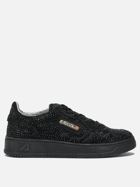 Low top sneakers 100% cow leather - 100% rubber  Black - Autry Women | PDP | VIETTI Online Store 
