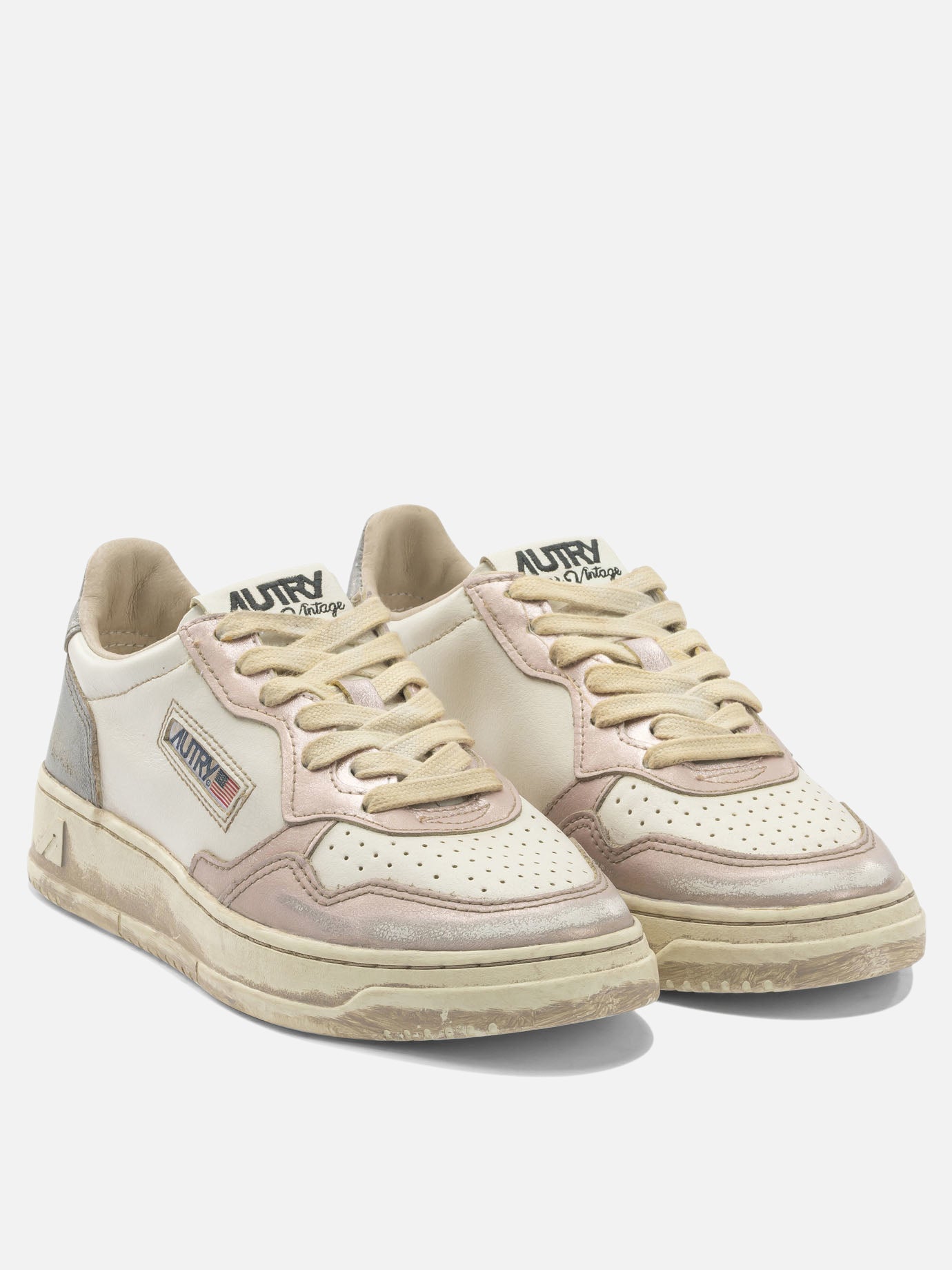 Low top sneakers 100% synthetic leather - 100% rubber  White - Autry Women | PDP | VIETTI Online Store | thumbnail_2