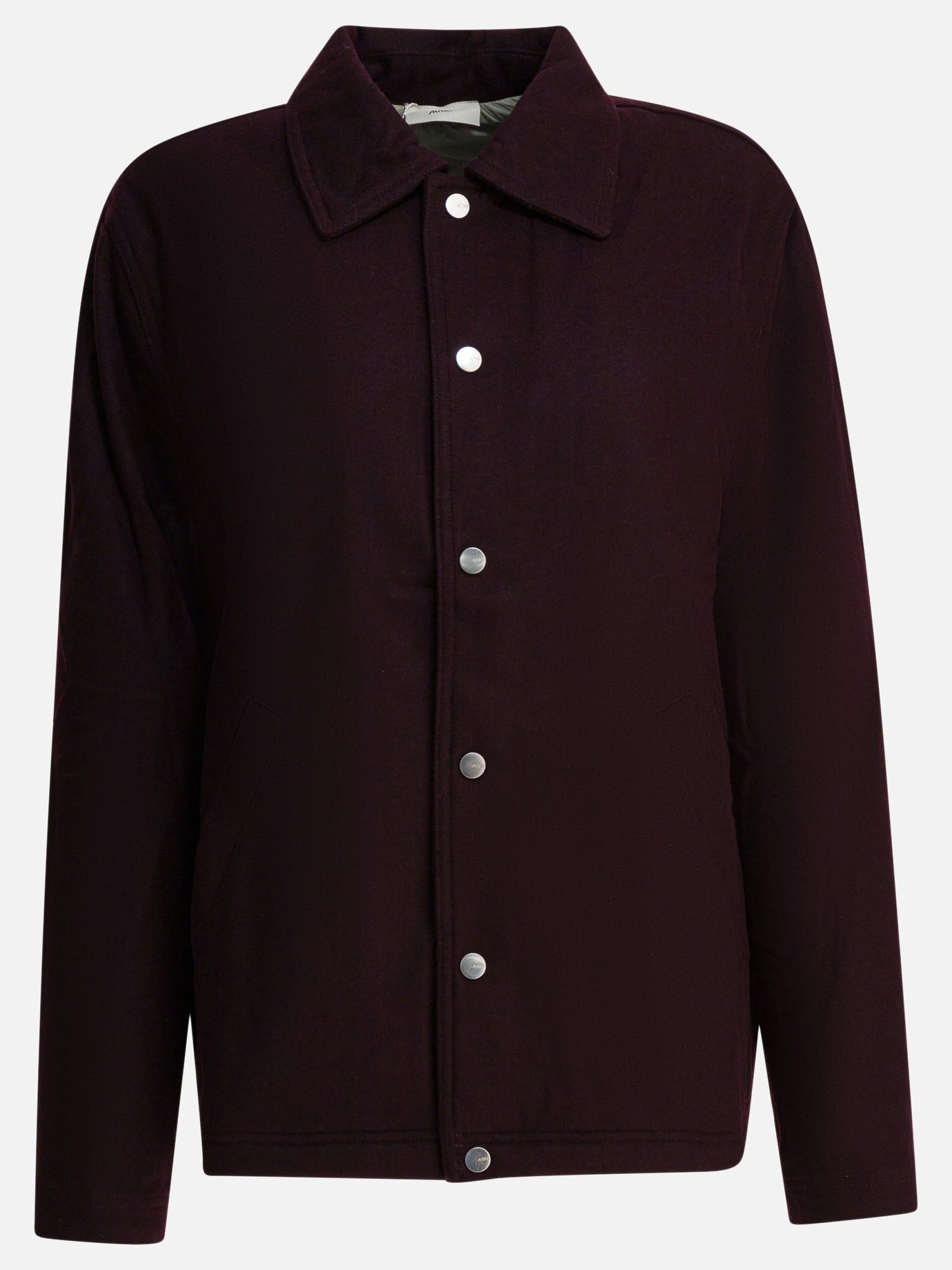 Overshirt jackets Solid colour  Bordeaux - Autry Women | PDP | VIETTI Online Store | Zoom-Modal

