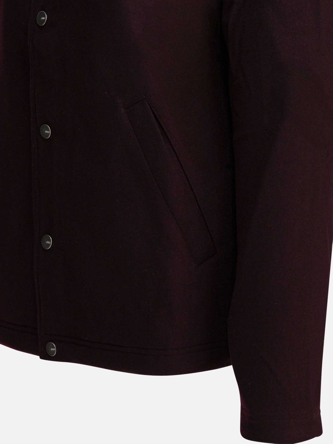 Overshirt jackets Solid colour  Bordeaux - Autry Women | PDP | VIETTI Online Store | thumbnail_4