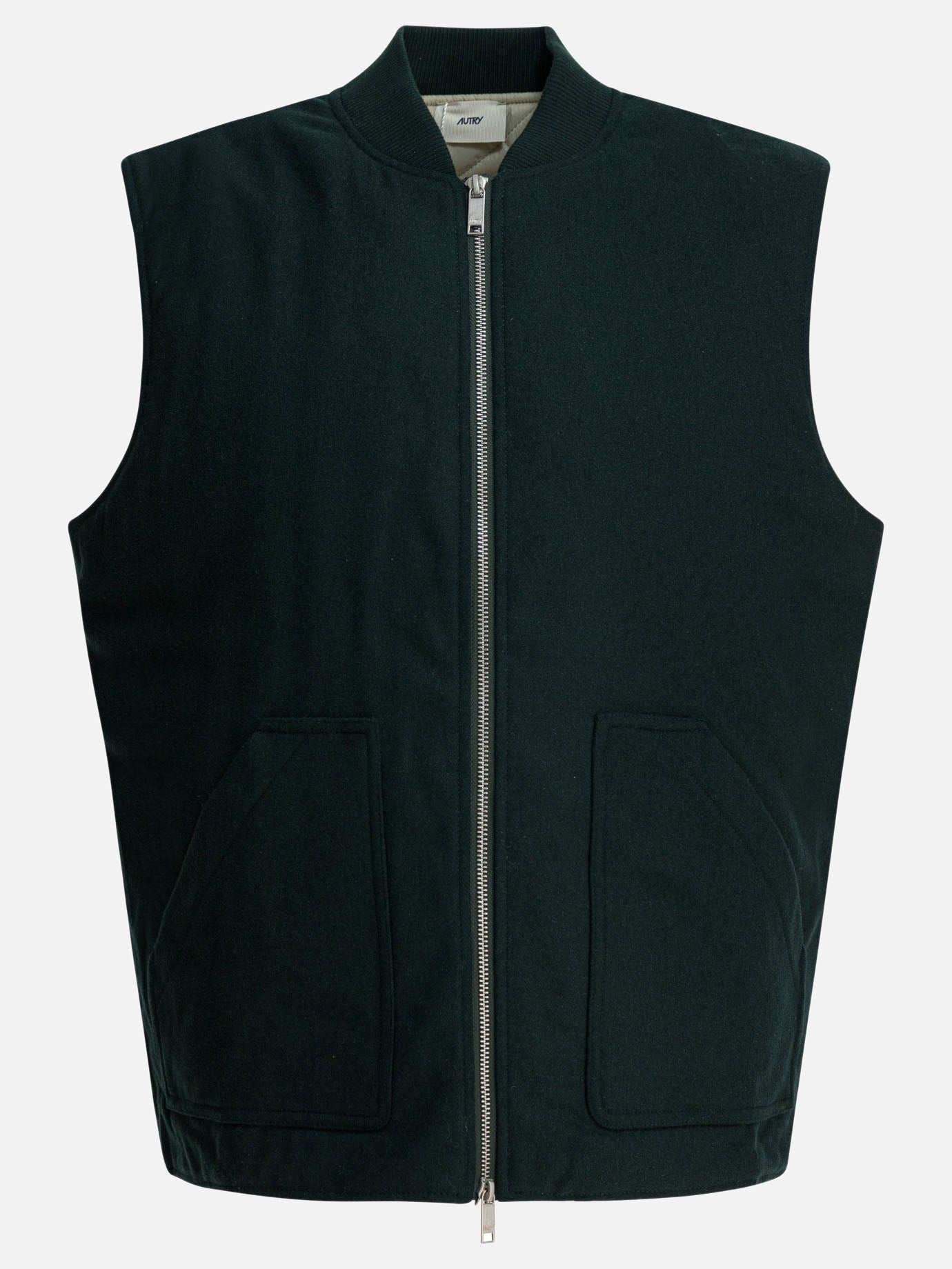 Vest jackets Solid colour  Green - Autry Men | PDP | VIETTI Online Store | thumbnail