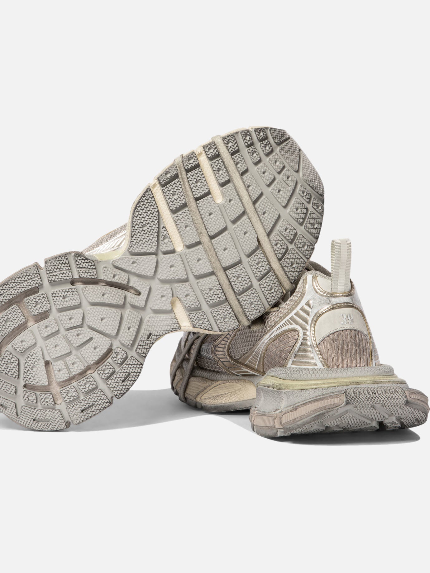 Low top sneakers 55% polyurethane 45% polyester - 100% rubber  White - Balenciaga Women | PDP | VIETTI Online Store | thumbnail_5