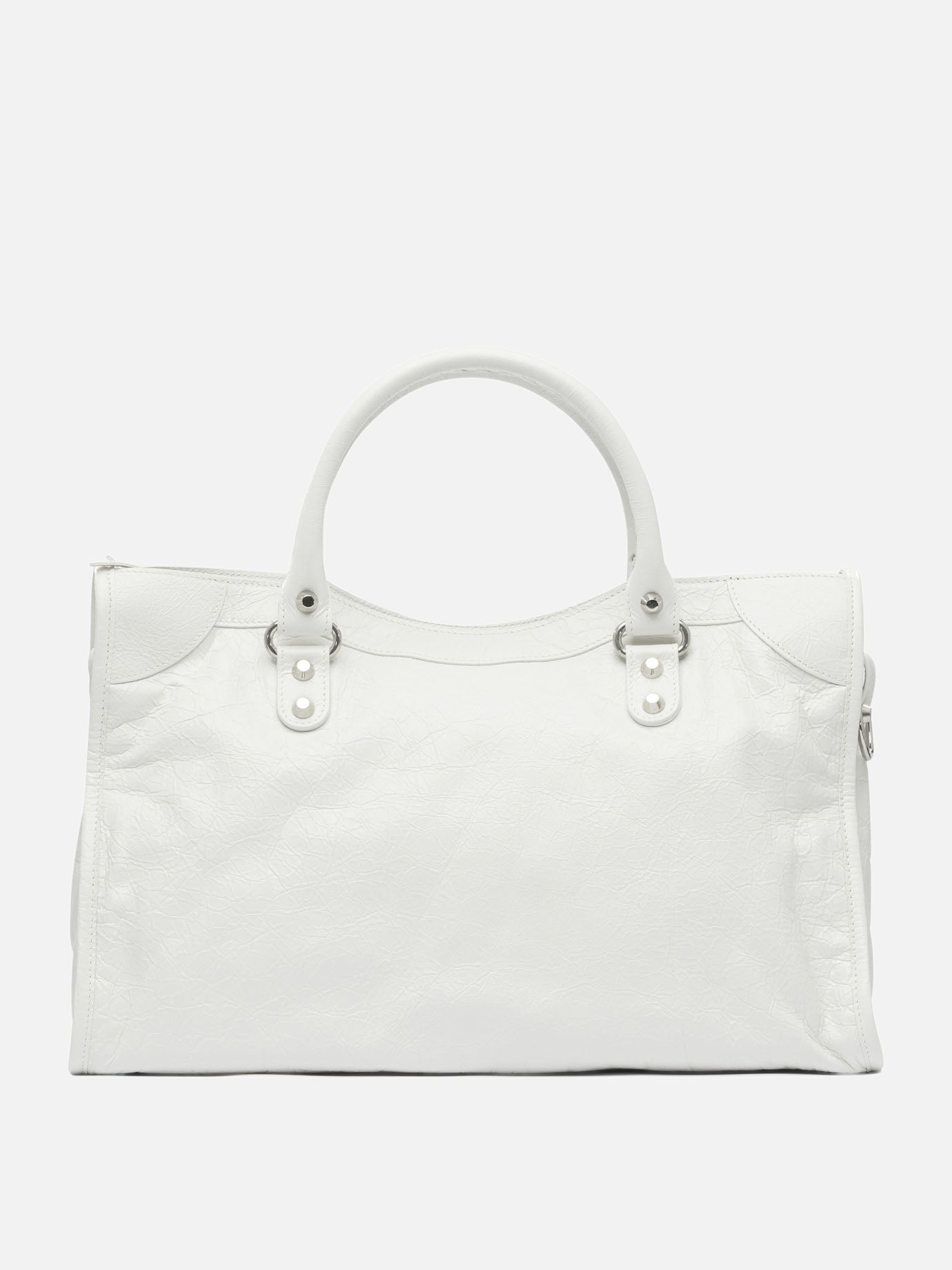 Medium bags 100% lamb leather  White - Balenciaga Women | PDP | VIETTI Online Store | thumbnail_3