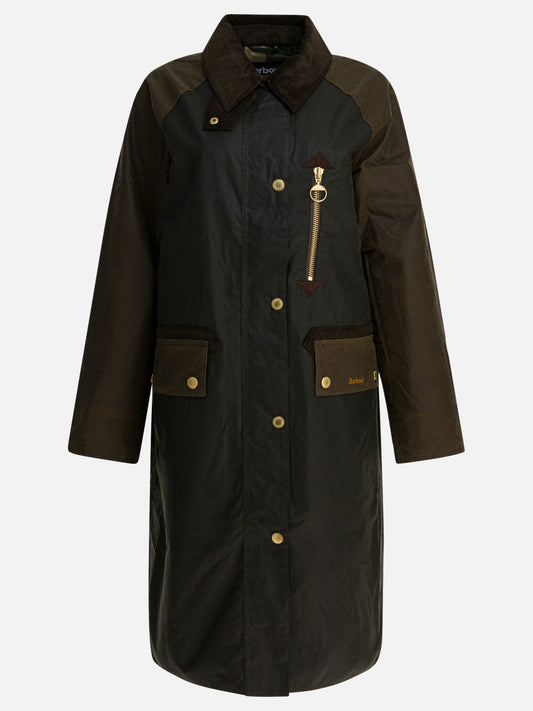 Raincoats & Trench coats Logo  Green - Barbour Women | PDP | VIETTI Online Store 
