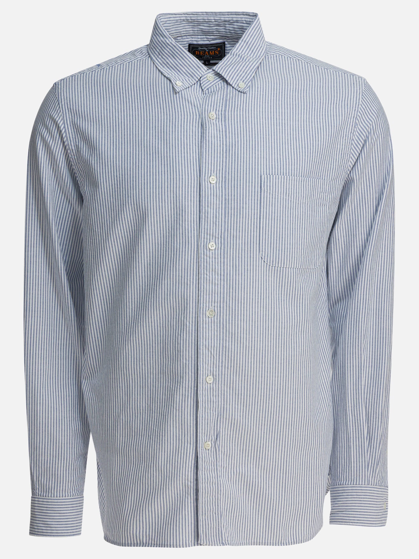 Casual shirts Striped  Blue - Beams Plus Men | PDP | VIETTI Online Store | Zoom-Modal
