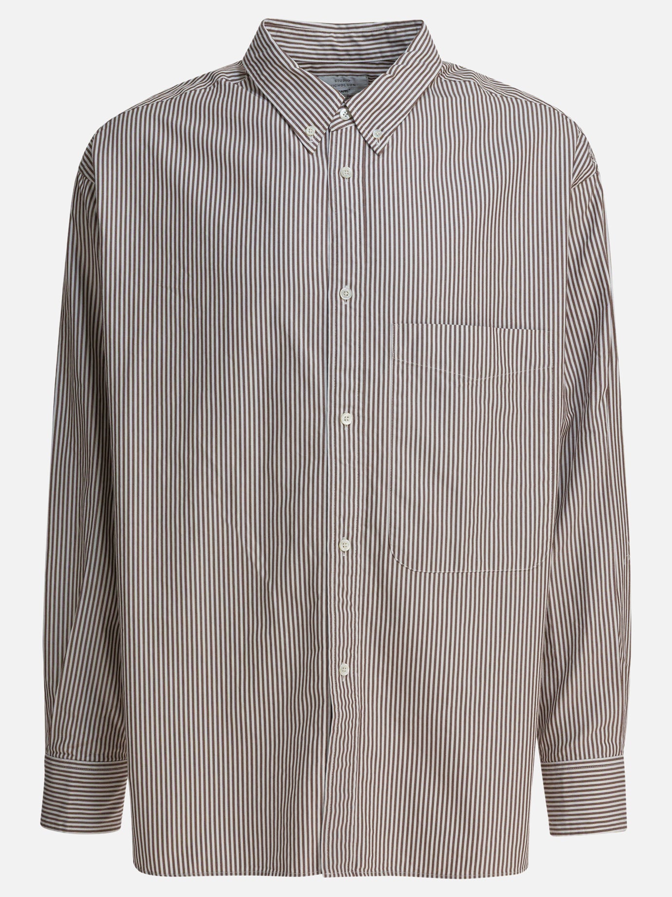 Casual shirts Solid colour  Brown - Beams Plus Men | PDP | VIETTI Online Store | Zoom-Modal
