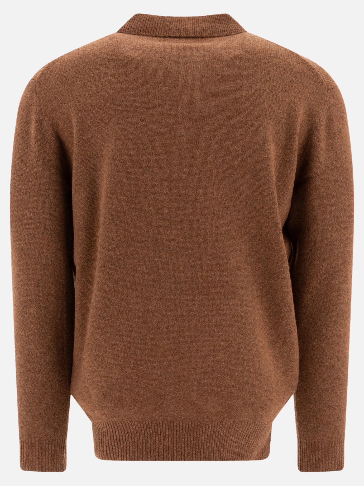 Polo shirts with buttons Solid colour  Brown - Beams Plus Men | PDP | VIETTI Online Store | Zoom-Modal_2
