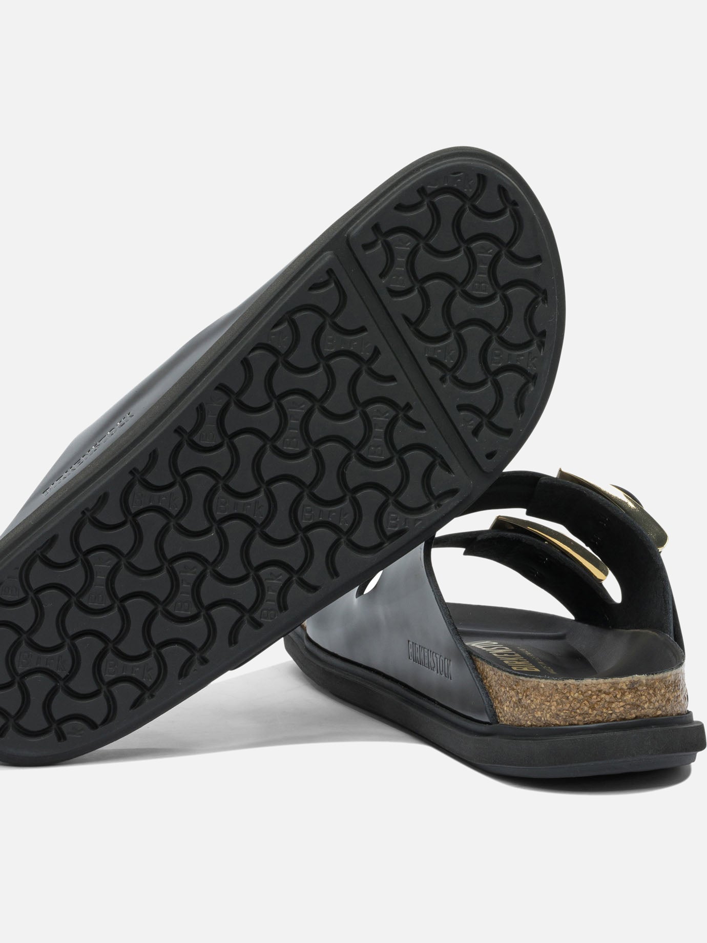 Flat sandals 100% leather - 100% EVA  Black - Birkenstock Women | PDP | VIETTI Online Store | thumbnail_5