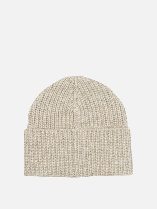 Beanies 32% virgin wool 18% alpaca 16% cashmere 14% cotton 12% polyamide 5% silk 3% wool  Beige - Brunello Cucinelli Men | PDP | VIETTI Online Store 
