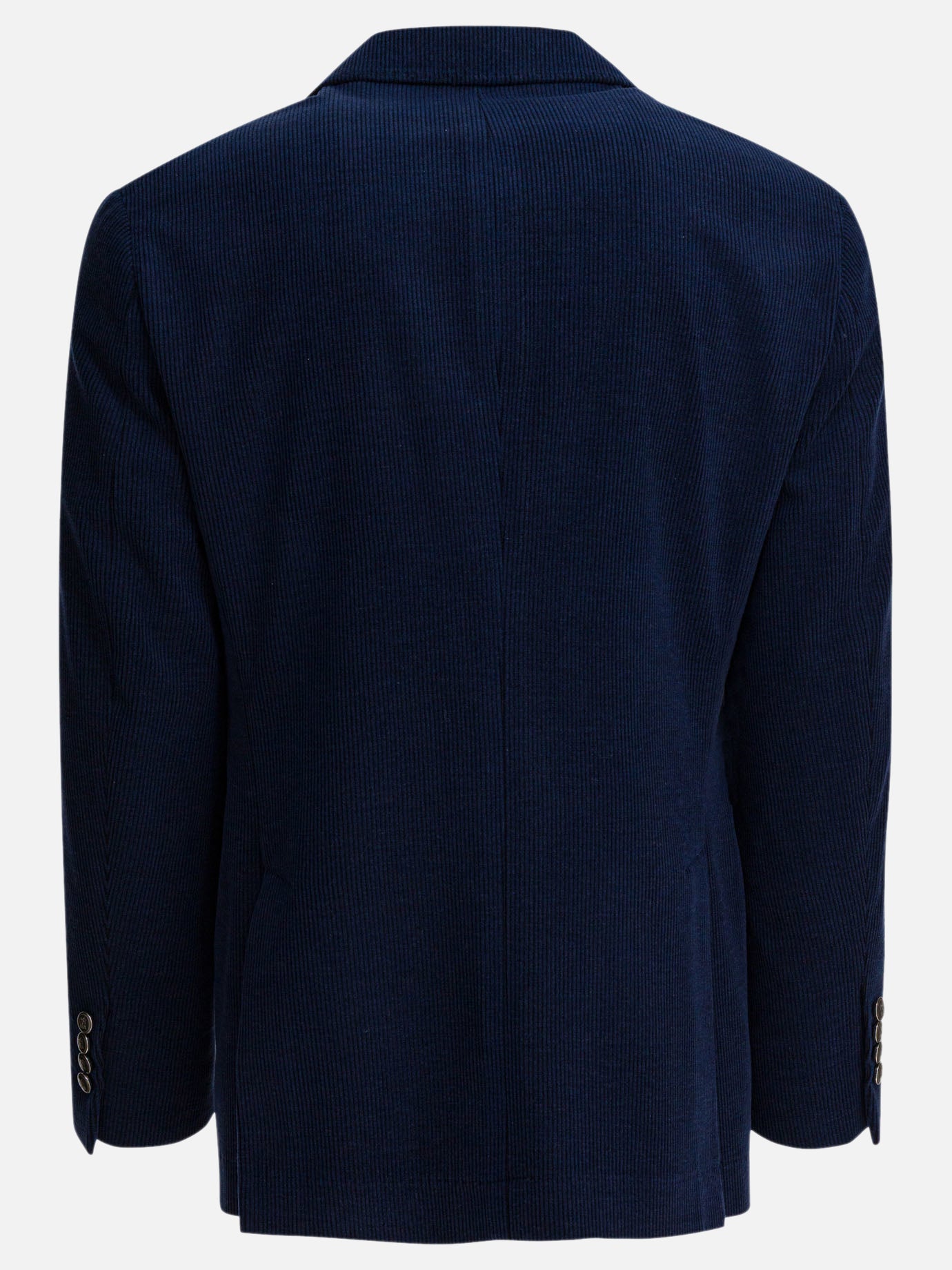 Blazers Solid colour  Blue - Brunello Cucinelli Men | PDP | VIETTI Online Store | thumbnail_2